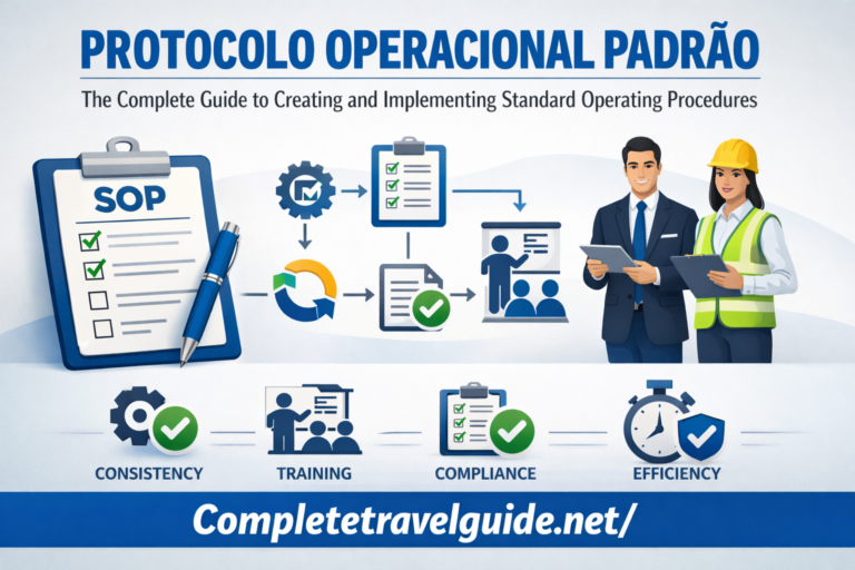 protocolo operacional padrao